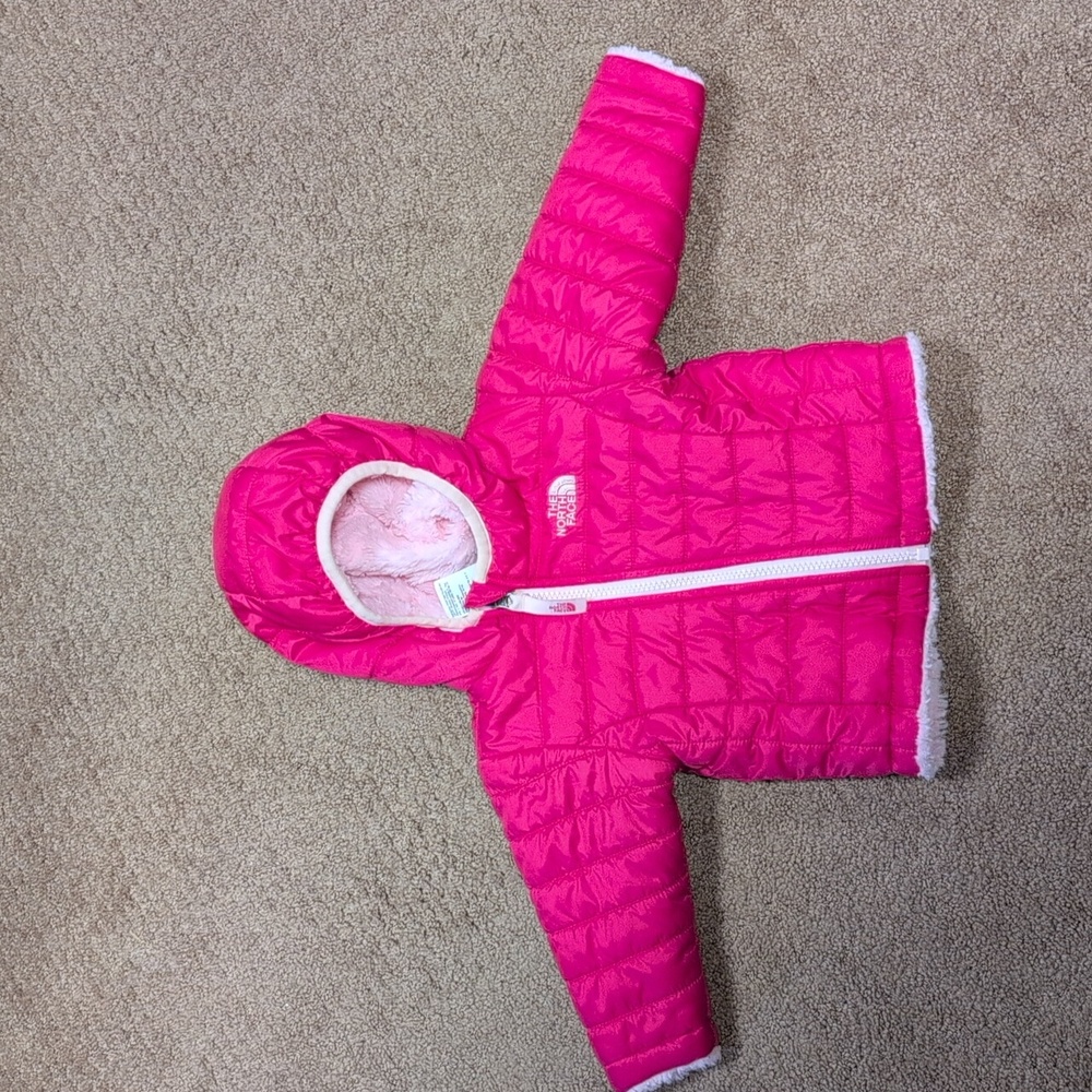 North Face Infant Fleece Lined Puffer Jacket